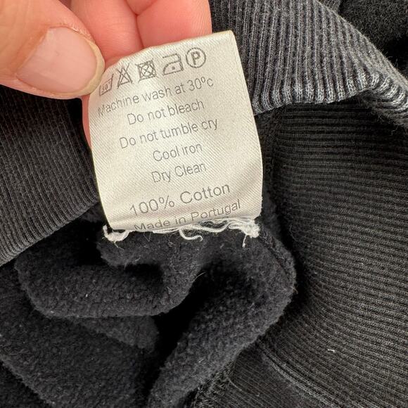 66 Degree North Iceland Crewneck Hoodie Sweatshirt Mens Medium Black - Picture 7 of 9